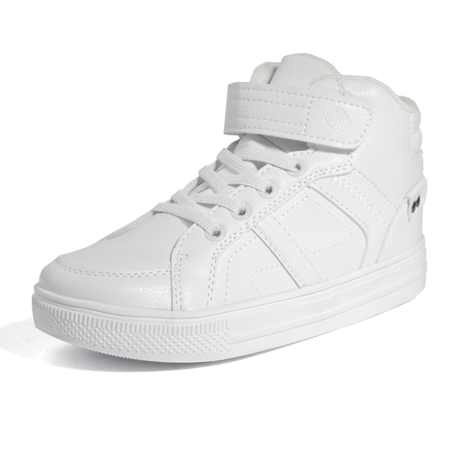 DREAM PAIRS Boys High Top Sneaker Shoes 151014_H WHITE Size 11 ...