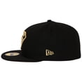 thumbnail image 3 of Superman Gold Logo Black Colorway New Era 59Fifty Fitted Hat-7 Fitted, 3 of 6