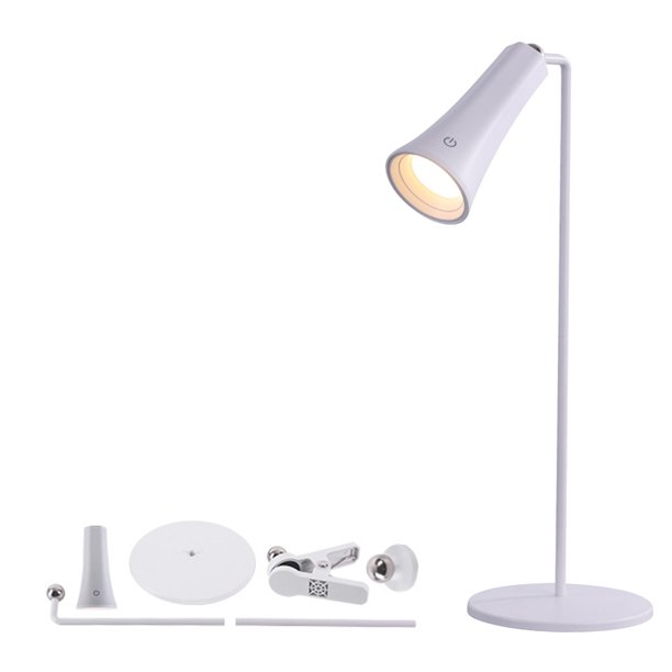 Luz decorativa moderna regulable con pilas para decoración de dormitorio y sala de estar