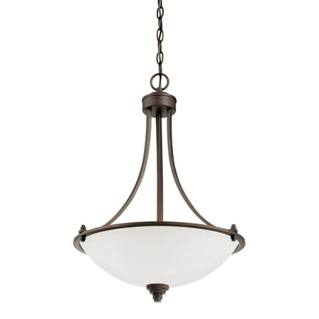 

Millennium Lighting Bristo 3 Light Pendant Fixture in Satin Nickel