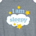 thumbnail image 3 of Instant Message - I Am Sleepy - Women's Racerback Tank Top, 3 of 6