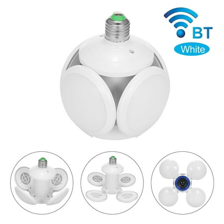 

Meterk Deformable Football UFO Lamp with Smart BT Speaker E27 Folding LED Lamp Bulb Bubble Ball Super Bright Light For Home