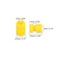 thumbnail image 2 of Uxcell 24Pack RC Anti Vibration Rubber Balls for F4 Flight Controller M2x6.6mm Yellow, 2 of 6