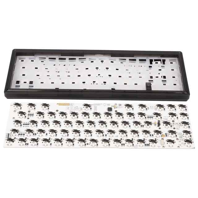 DIY Mechanical Keyboard Kit, 67 Keys Modular Mechanical Keyboard, Wired Switch Hot Swap RGB Backlit Support 5pin 3pin Switch Custom Gaming Keyboard