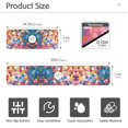 thumbnail image 3 of Yayeee Faucet Mat for Kitchen Sink 30" Diatomite Long Splash Guard Pad, Light Colorful Circles, 2 Pack, 3 of 7