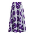 thumbnail image 3 of African Skirt for Women Ankle Length Cotton Dashiki Print Long Skirt, 3 of 5