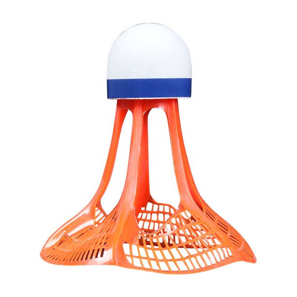 Pelota de bádminton para exteriores, resistente al viento y a la putrefacción, de plástico, muy elástica, para interiores y exteriores, resistente al viento