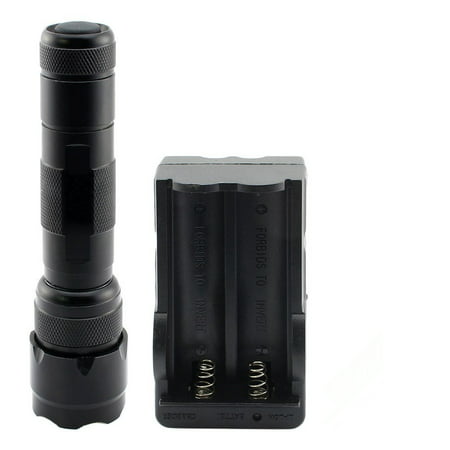 1000 LM WF-502B CREE XM-L T6 5-Mode LED Flashlight Torch (Without