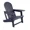 Blue, variant on VENTOPYR HDPE Adirondack Chair(Table Not Included), All-Weather Plastic Outdoor Chair with High Back, Heavy Duty Support 330 lbs, Blow Molded for Patio, Garden, Poolside, Gray