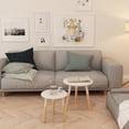 thumbnail image 4 of vidaXL Side Table Set 2 Pieces Solid Pinewood White, 4 of 4