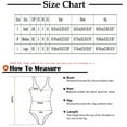 thumbnail image 3 of JGGSPWM Women's Neon Swimsuit Sexy Casual Bikini One Piece Swimsuit Black M, 3 of 6