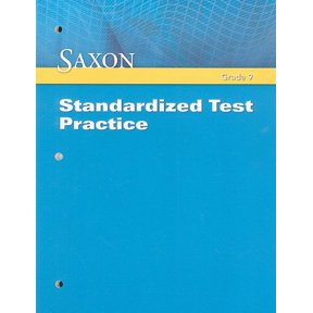 Pre-Owned Standardized Test Practice (Saxon Algebra 1), 9781602775015, 160277501X, Paperback, 1 edition