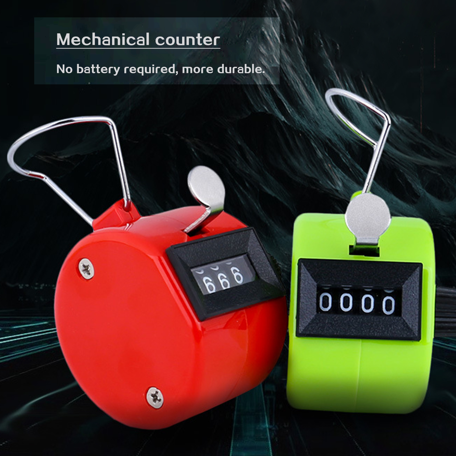 Tally Counter Clicker Handheld Counter Mechanical Manual Palm Clicker