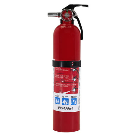 Family Guard FE1A10GR RED Rechargable Home Fire Extinguisher