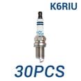 thumbnail image 2 of 10-30PCS  Spark Plug K6RIU Compatible With Toyota Camry 1994-2006 Highlander 2001-2010 Compatible With Nissan Frontier 2001-2004 6 Cylinders, 2 of 3