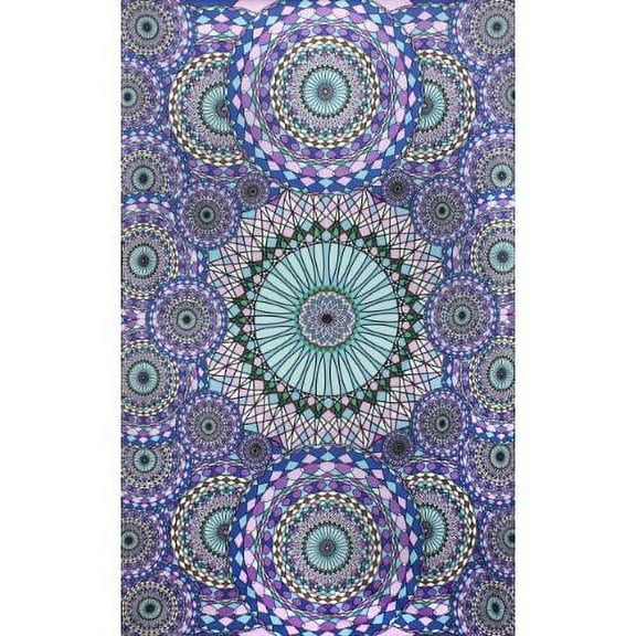 Sunshine Joy 3D Geometric Rings Tapestry Tablecloth Beach Sheet 60x90 Inches ...