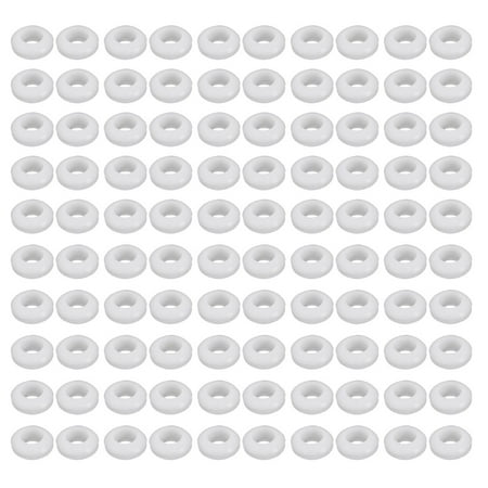 

Uxcell 12mm Inner Dia. Rubber Double Side Grommet Eyelet Ring Wire Gasket White (100-pack)