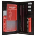 thumbnail image 2 of Genuine Leather New Design Credit Card Checkbook Holder Organizer 154 CF, 2 of 5