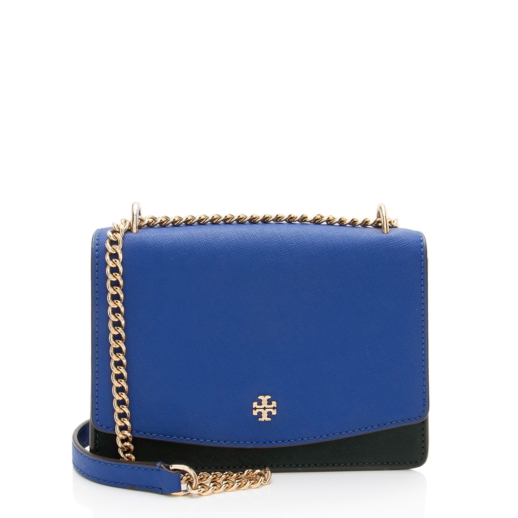 Tory Burch Women's Thea Embossed Leather Mini Web Satchel