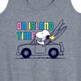 thumbnail image 3 of Peanuts - On Island Time - Women's Racerback Tank Top, 3 of 6
