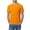 Orange, variant on Casual Short Sleeve T Shirt for Summer Outdoor Sports Loose Fit Breathable Workout Training Tee with Crew Neck Mens V Neck T Shirts Mod Bod Tops Mens T Shirts Short Sleeve