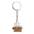 thumbnail image 1 of Porte-clés Chat Mignon, Porte-Clés Drôle, Porte-Clés Animal, Accessoire de Sac à Main, 1 of 8