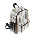 thumbnail image 2 of FORMRS Kids School Backpack with Front Zippered Pocket 12" Student Travel Daypack, Nautical Pattern, 2 of 6
