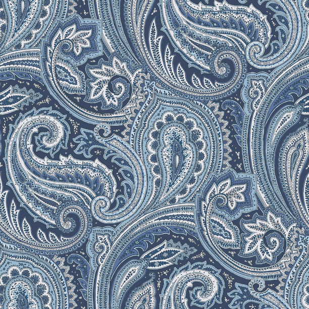 Waverly Inspirations 44" 100 Cotton Garden Paisley Sewing & Craft