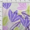 thumbnail image 3 of oneOone Cotton Flex Light Pink Fabric Tropical Leaves Sewing Craft Projects Fabric Prints By Yard 40 Inch Wide, 3 of 4