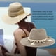 thumbnail image 4 of Minnieouse Sombrero de vaquero de paja para hombre y mujer, gorras de playa, parasol Natural, Protector de cabeza, sombreros de protección solar de ala Sombreros Rosa claro Minnieouse AP012362-03, 4 of 6