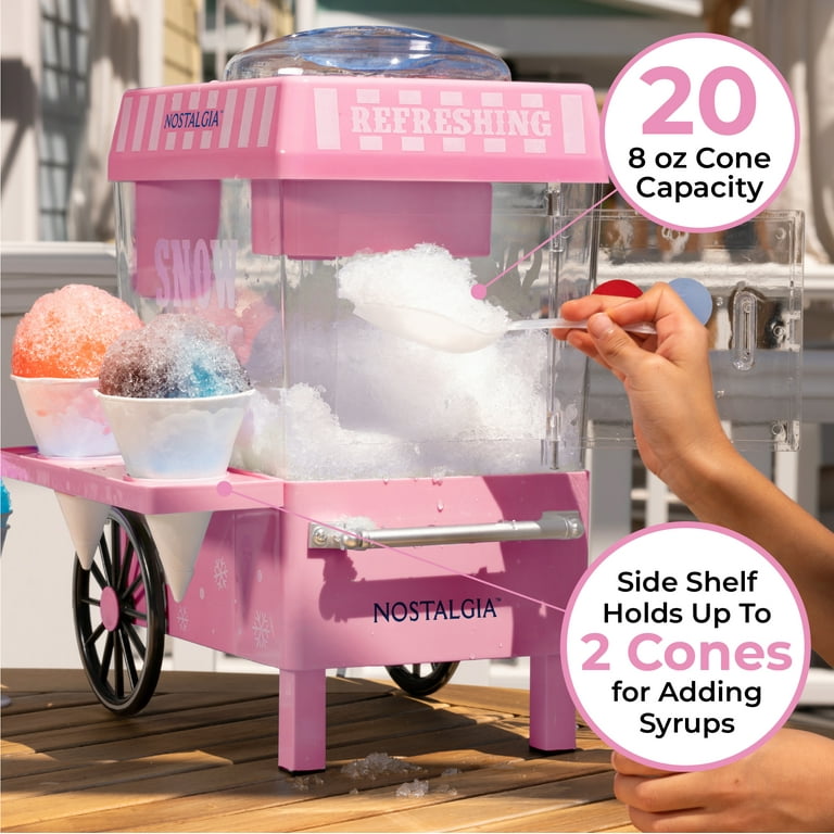 Nostalgia Pink Cotton Candy Machine Cotton Candy Maker in the Cotton Candy  Machines department at