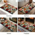thumbnail image 6 of AuroraX Absorbent Bathroom Rug Mat Cute Soft Non-Slip Backing Bath Rug Modern Stain Resistant 19x31 Inch Tufted Flower, 6 of 7