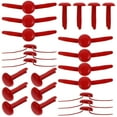 thumbnail image 1 of UPOUART 200Pcs Red Paper Fasteners Brads for DIY Craft Projects, 1 of 8
