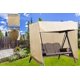 thumbnail image 2 of Cubierta para columpio para exteriores, 3 plazas, cubierta para columpio de patio, tela impermeable 420D, 87 '' x 49 '' x 67 '', cubierta para columpio para muebles de exterior, protector duradero impermeable resistente a los rayos UV Sincero Electrónica, 2 of 5