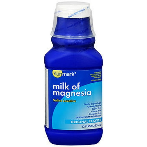 Sunmark Milk of Magnesia Laxative, 12 Fl. Oz.