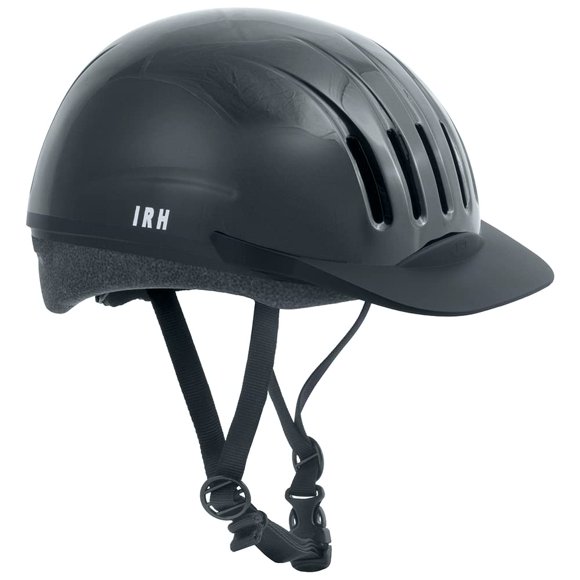 Casco deportivo IRH Equi Lite Dial Fit System negro pequeño