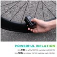 thumbnail image 3 of Bomba eléctrica para bicicleta CYCPLUS Tiny AS2 PRO con manómetro de 120 PSI, 3 of 9