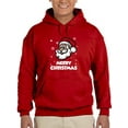 thumbnail image 2 of Merry Christmas Santa Claus Men Hoodie, Male Large, 2 of 4