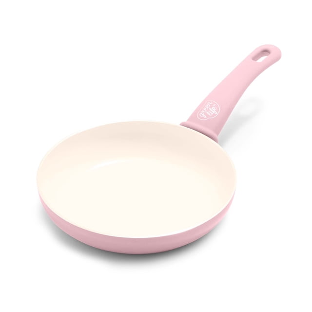 Sartén GreenLife Soft Grip Healthy Ceramic de 20 cm, color rosa