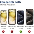 thumbnail image 2 of for iPhone 15 Pro Case Wallet Clear Protective Phone Case with Credit Card Holder Heavy Duty Protection Shockproof Anti-Scratch Anti-Yellow Cover for iPhone 15 Pro 6.1 inch Transparent, 2 of 7