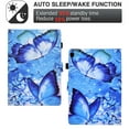 thumbnail image 2 of Allytech Lenovo Smart Tab M10 Case Model TB-X506F/X605F, Slim Fit PU Leather Auto Sleep Wake Kickstand Protective Shockproof Case Cover for Lenovo Tab M10 TB-X505F TB-X605F - Butterfly, 2 of 7