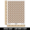 thumbnail image 2 of Cross in Heart Christian 200+ Round Stickers - Brown - Matte Finish - 0.50" Size, 2 of 3