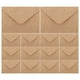 thumbnail image 1 of 100 sobres de invitación en blanco: sobres lisos para invitaciones de boda, tarjetas de felicitación, tarjetas de visita y monedas. Papelería decorativa vintage., 1 of 6
