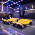 Wheel Dolly Set of 4, Car Moving Dolly 6000LBS Heavy-Duty Cart for ...
