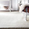thumbnail image 1 of nuLOOM Rugs BIBL15A-505S Cloud Shag_Beige_Square, 1 of 3