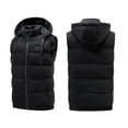 thumbnail image 3 of Electric Heated Hoodie Vest 2 Switches 9 Heating Zones Heated Jacket, 3 of 8