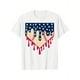 thumbnail image 1 of Camiseta de béisbol con diseño de helado para niño, bandera patriótica estadounidense del 4 de julio, para niño, tendencia de moda, camiseta de fondo, transpirable, informal, cómoda, ropa de calle,, 1 of 5
