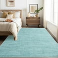 thumbnail image 3 of Garvee 9'x12' Modern Solid Color Area Rug with Non Slip TPR Backing, Washable Rugs Low Pile Non Shedding Indoor Carpet for Living Room Bedroom Home Office, Blue, 3 of 8