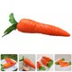 thumbnail image 2 of 12 modelos de vegetales de alta simulación de zanahoria, espumas, accesorios para fotos de zanahorias., 2 of 6