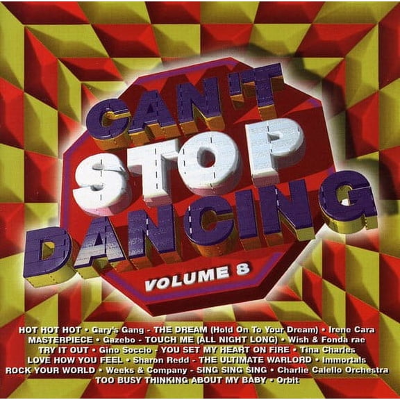 Can't Stop Dancing, Vol 8 (CD)